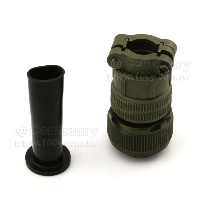 Straight Plug+Cable Strain Relief Clamp - 120610 Product Image