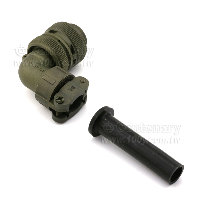 90° Angle Connector+Cable Strain Relief Clamp - 120565 Product Image