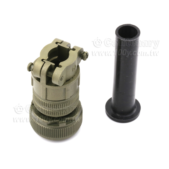 Straight Plug+Cable Strain Relief Clamp - 120571 Product Image