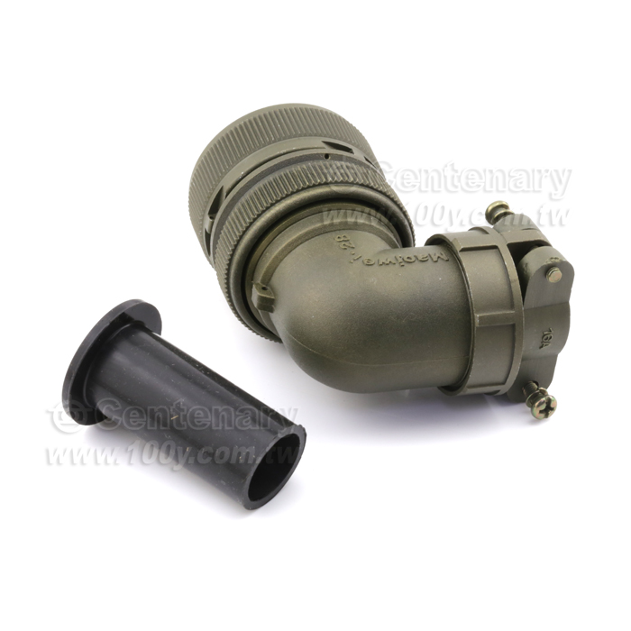 90° Angle Connector+Cable Strain Relief Clamp - 120759 Product Image