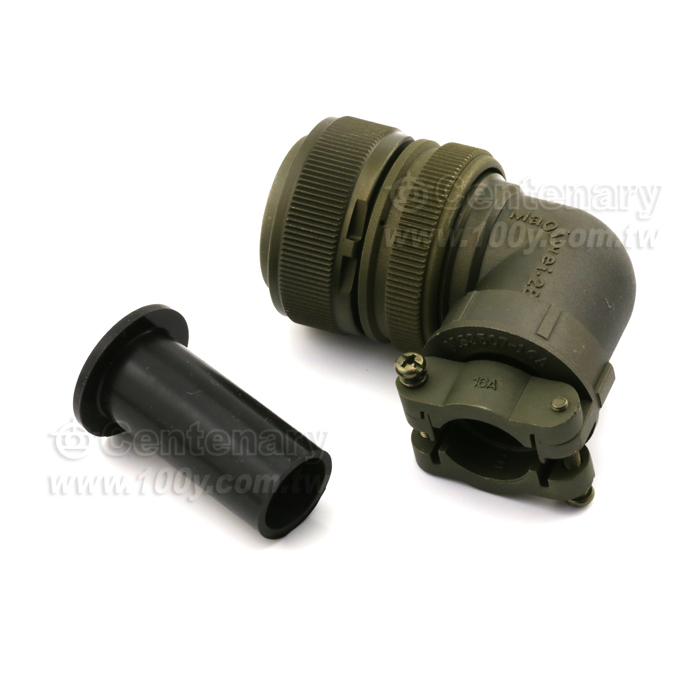 90° Angle Connector+Cable Strain Relief Clamp - 120757 Product Image