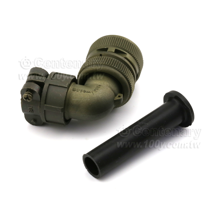 90° Angle Connector+Cable Strain Relief Clamp - 120572 Product Image