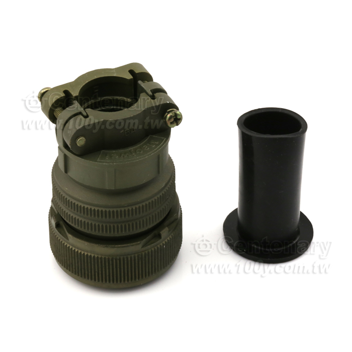 Straight Plug+Cable Strain Relief Clamp - 120755 Product Image