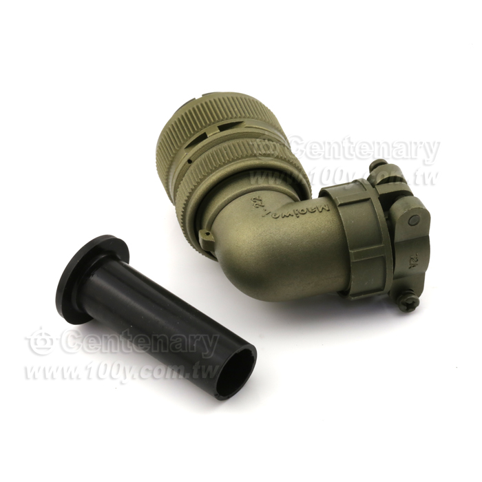 90° Angle Connector+Cable Strain Relief Clamp - 120722 Product Image