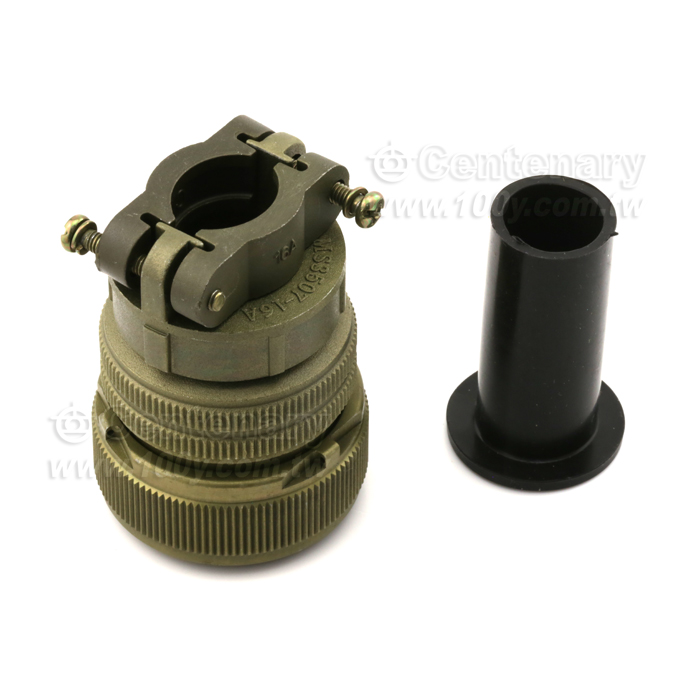 Straight Plug+Cable Strain Relief Clamp - 120763 Product Image