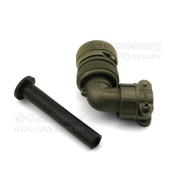 90° Angle Connector+Cable Strain Relief Clamp - 120560 Product Image