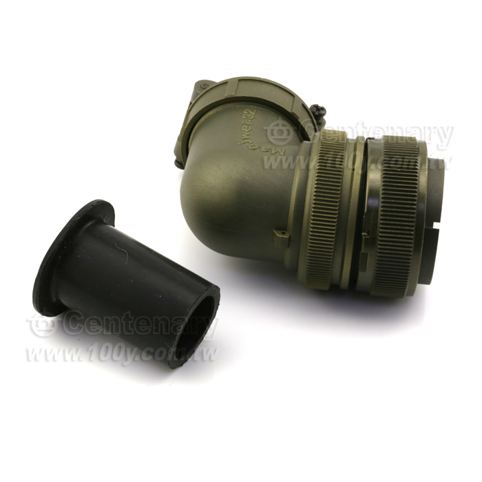 90° Angle Connector+Cable Strain Relief Clamp - 120768 Product Image