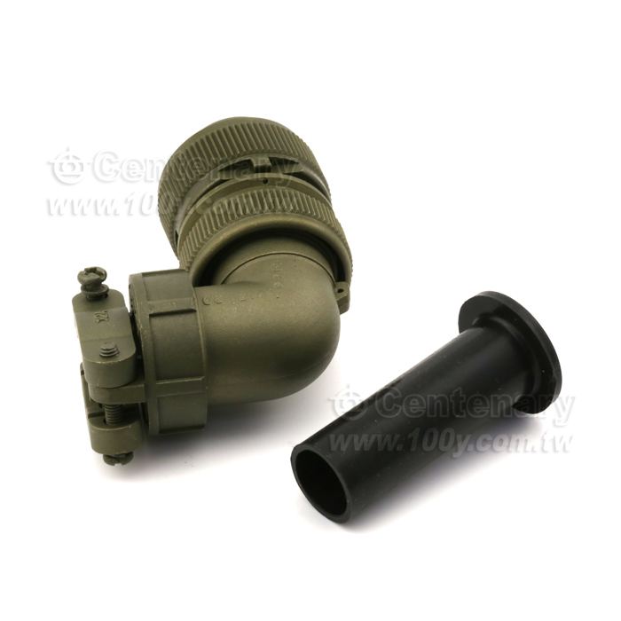 90° Angle Plug+Cable Strain Relief Clamp - 120625 Product Image