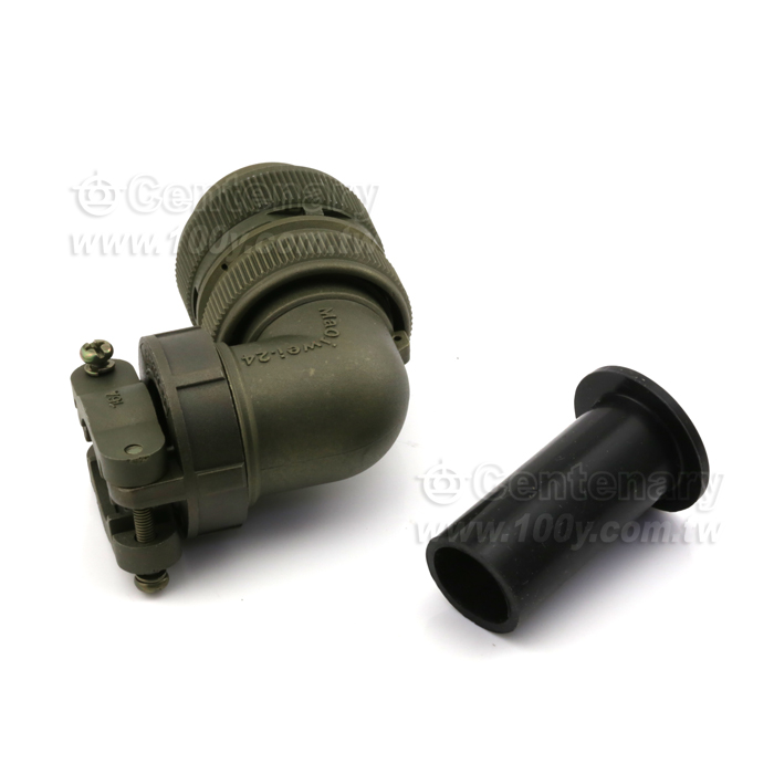 90° Angle Connector+Cable Strain Relief Clamp - 120735 Product Image