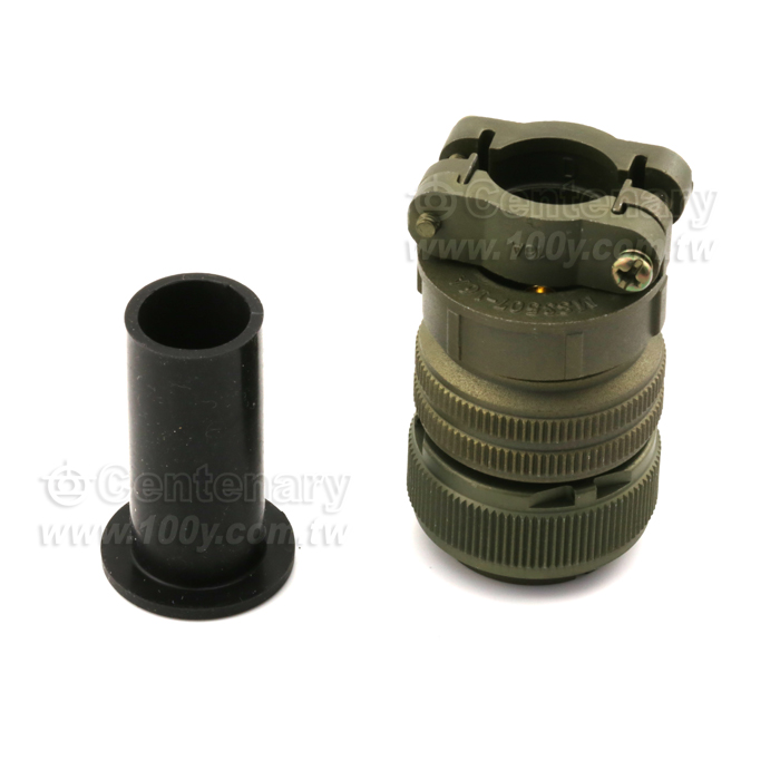 Straight Plug+Cable Strain Relief Clamp - 120739 Product Image