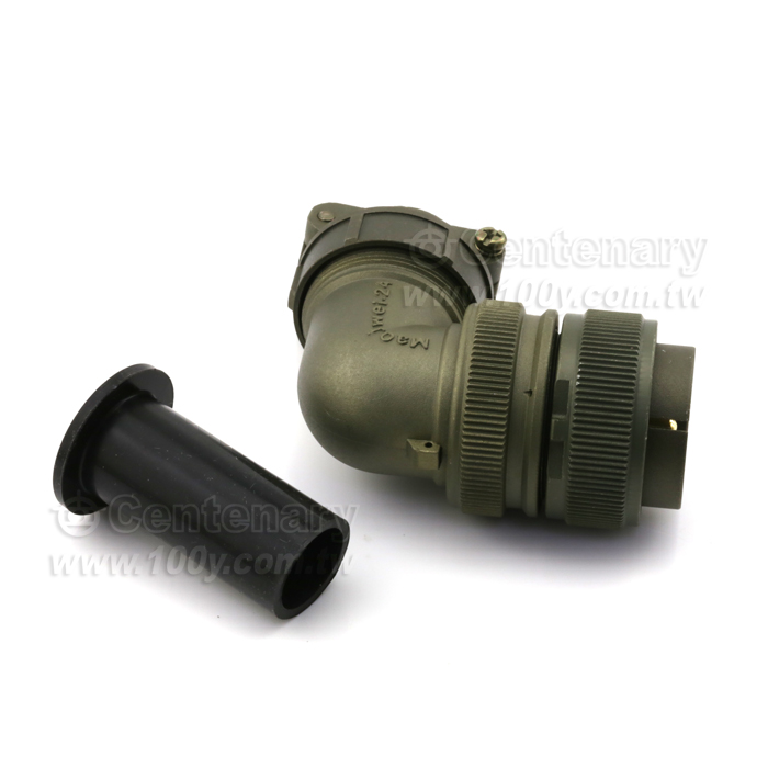 90° Angle Connector+Cable Strain Relief Clamp - 120745 Product Image