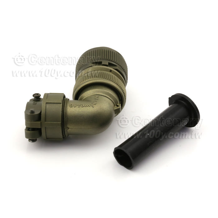 90° Angle Plug+Cable Strain Relief Clamp - 120611 Product Image