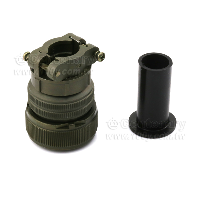 Straight Plug+Cable Strain Relief Clamp - 120756 Product Image