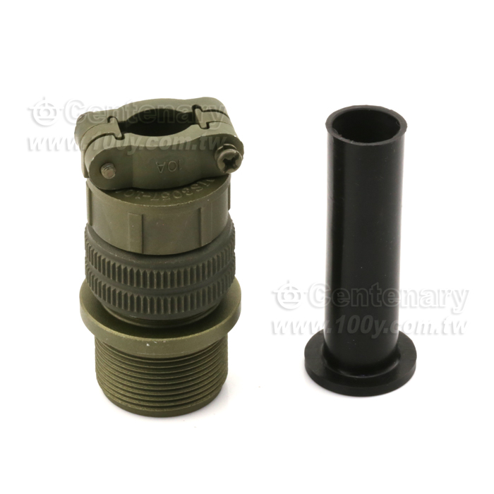 Straight Plug+Cable Strain Relief Clamp - 120607 Product Image