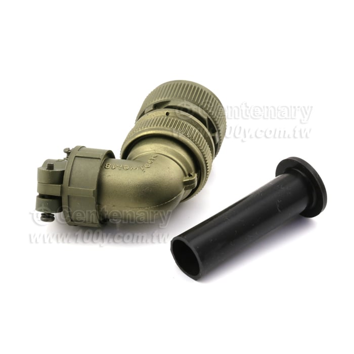 8P公端90度彎管接頭+電纜夾 - 120592 產品圖片