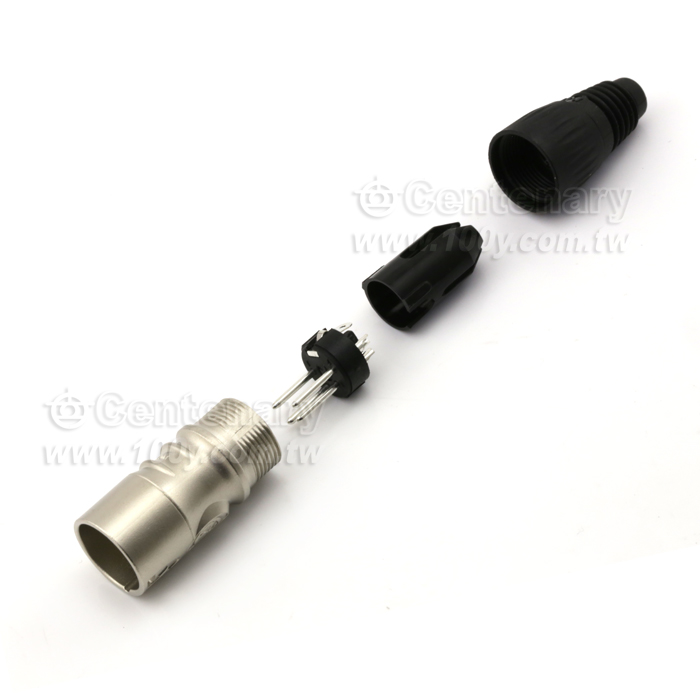 4P XLR male XLR Balanced XLR Plug - 121516 Product Image