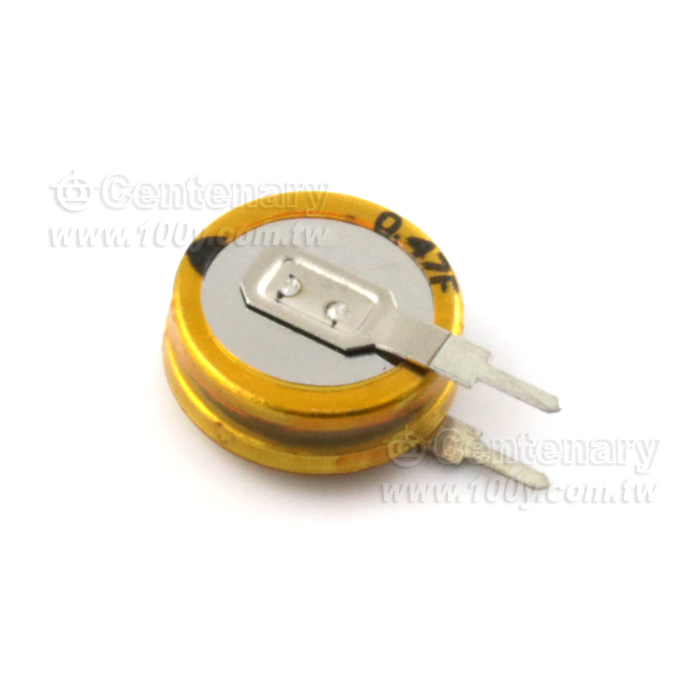 超級法拉電容 0.22F/3.6V V型 - 142708 產品圖片