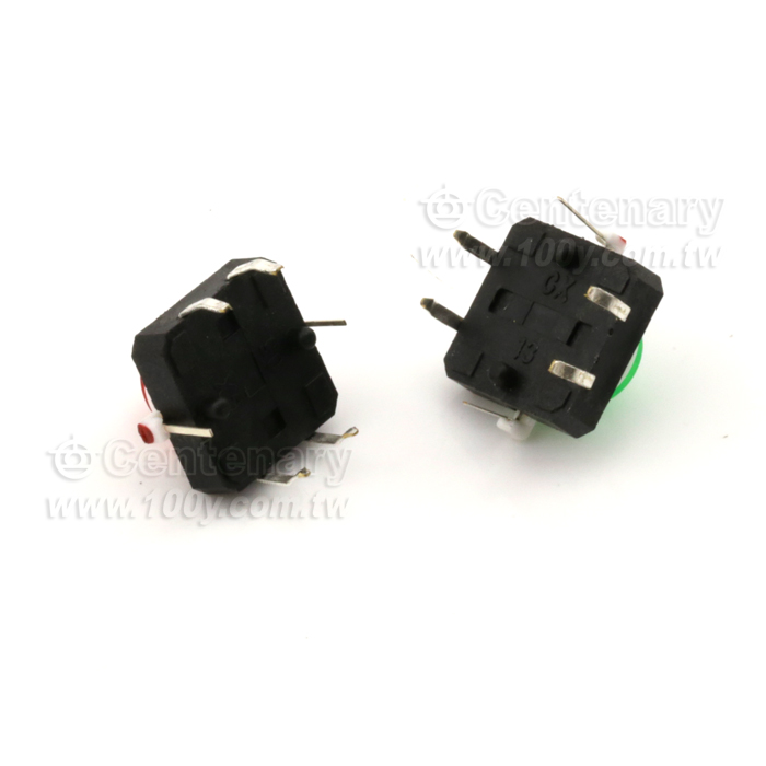 LED帶燈輕觸開關 紅 - 122161 產品圖片