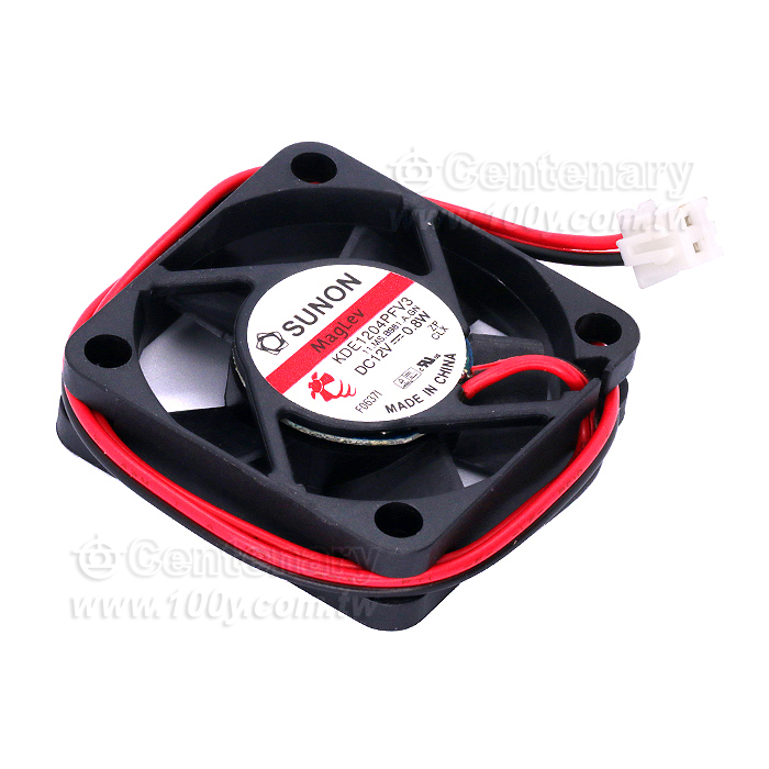 帶線式風扇 DC12V  0.08A 0.1W 40*40*10mm - 122137 產品圖片