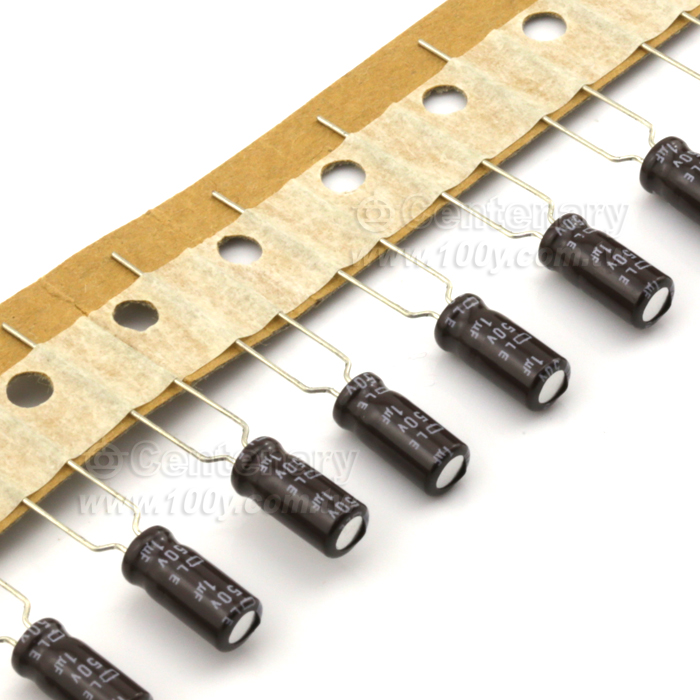 LE series 1uF/50V ±20% 105°C 5*11mm high frequency longevity - 122151 Product Image