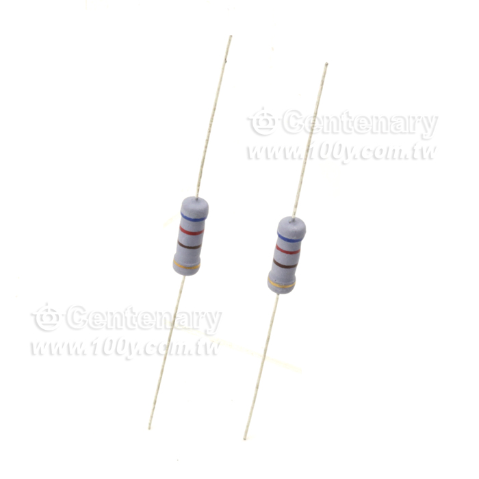 1W metal film resistor - 122394 Product Image