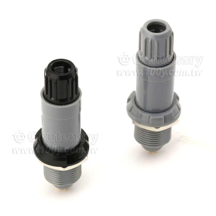 Circular Push-Pull Self Locking Plastic Connector - 121461 Product Image