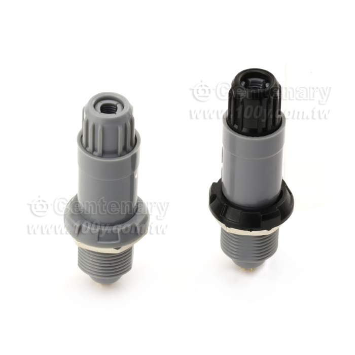 Circular Push-Pull Self Locking Plastic Connector - 121431 Product Image