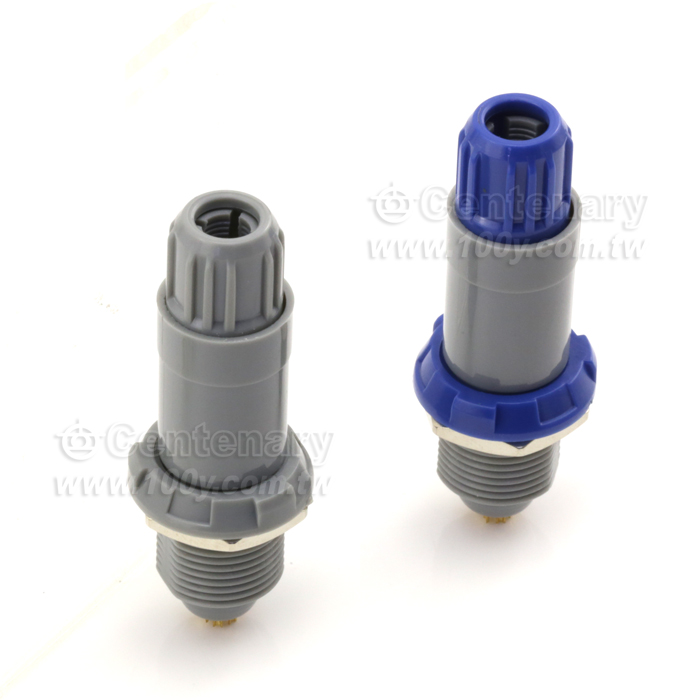 Circular Push-Pull Self Locking Plastic Connector - 121466 Product Image