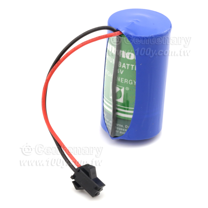 3.6V 8500mAh   鋰-亞硫酸氯電池 帶黑插頭 - 120193 產品圖片