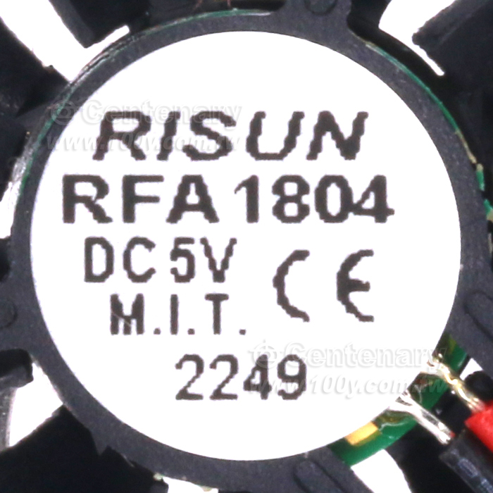 微型側流風扇 DC5V 50mA(max:60)18*18*4.25mm - 123648 產品圖片