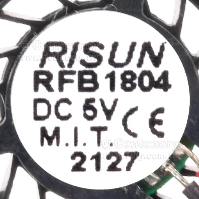 微型側流風扇 DC5V 50mA(max:60) 18*18*4.25mm - 123651 產品圖片