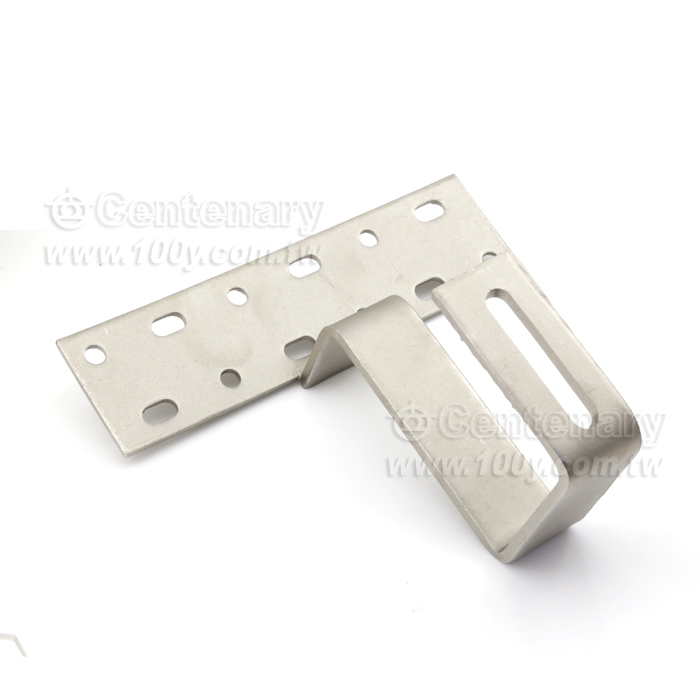 Non-adjustable solar panel flat bend hook - 122960 Product Image