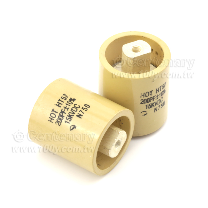 200PF 15KVDC ±10%高頻機高周波高壓陶瓷介電容 - 123858 產品圖片