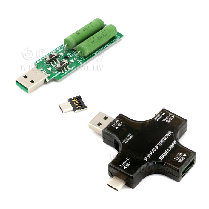 藍牙USB電壓電流錶 Type-C PD測試儀 - 123720 產品圖片
