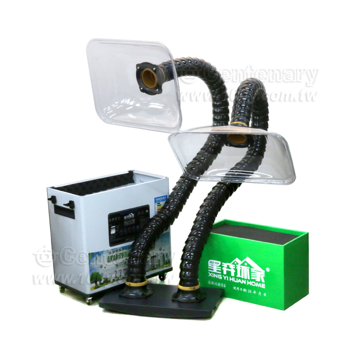 High airflow filter system-Bench top Arm-extraction - 122636 Product Image