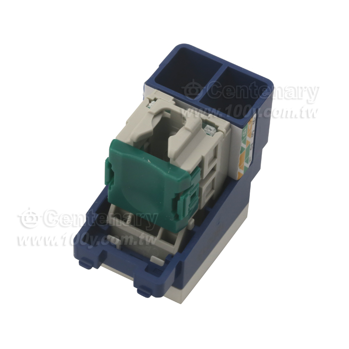 埋入式網路資訊插座 CAT5E 8P8C - 124472 產品圖片