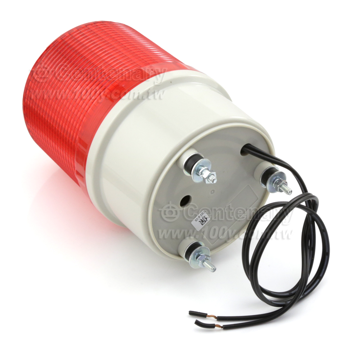 φ100 旋轉警示燈 LED 附蜂鳴 紅色 - 118052 產品圖片