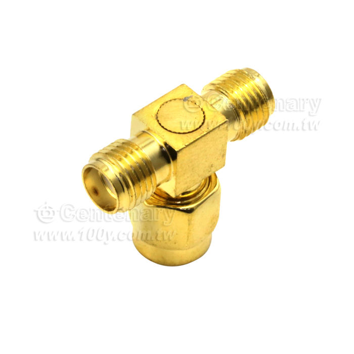 SMA射頻三通頭  SMA(F/M/F) - 124814 產品圖片