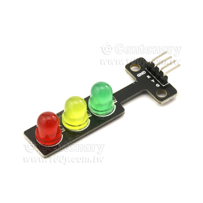 LED交通信號燈模塊 5V 紅綠燈發光模塊 - 124615 產品圖片