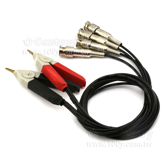 LCR數字電橋測試線 四端開爾文測試線   夾子長：9CM - 125369 產品圖片