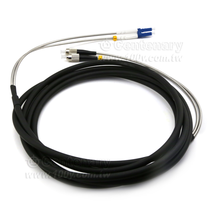 YPLINK_LC/UPC-FC/UPC 單模雙芯跳線 9/125 防水 - 125357 產品圖片