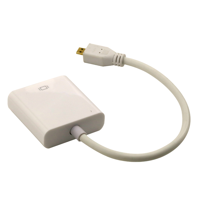 MICRO HDMI轉VGA高清接口轉接線 - 125306 產品圖片