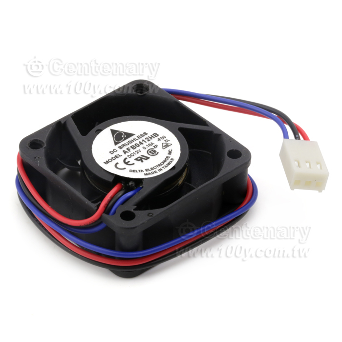 Delta 40*40*15mm DC12V 3線 - 125572 產品圖片