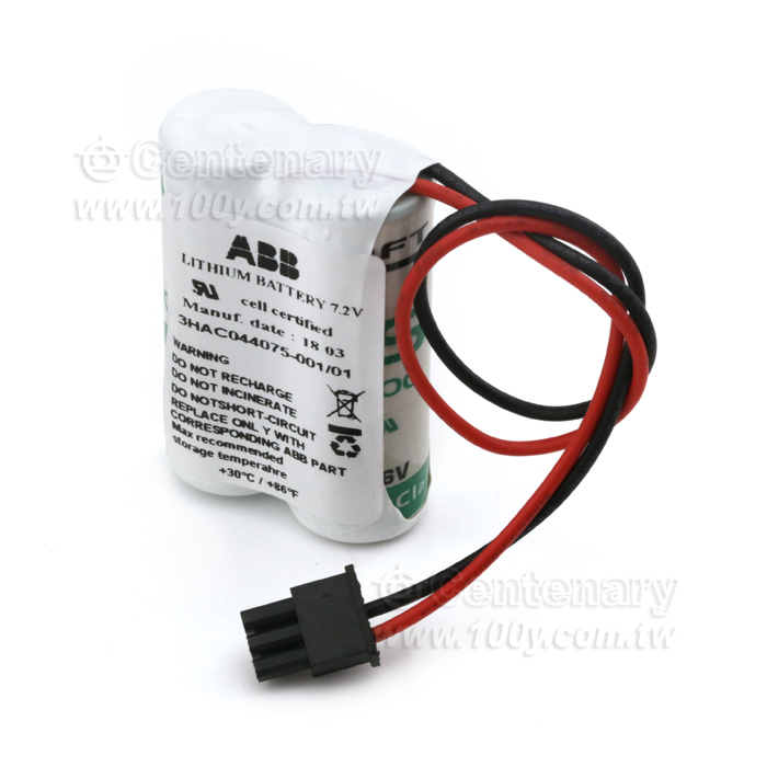 ABB機器人電池 7.2V - 125625 產品圖片