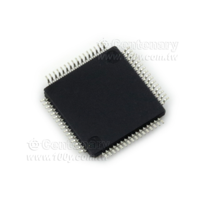 64/80/100-Pin, High-Performance, 1-Mbit Flash Microcontrollers With Ethernet - 87926 Product Image