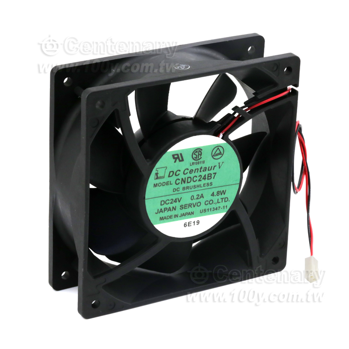 DC 24V 0.2A 4.8W (12*12*3.8 cm)(孔位約10.7cm*10.7cm) - 125943 產品圖片