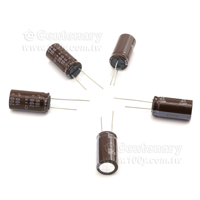 NIPPON_100uF/200VLarge Can Capacitor-(SNAP-IN TYPE) - 44548 Product Image