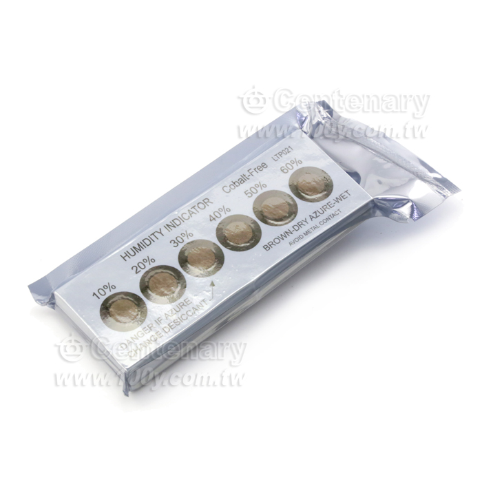 10%-60%-6點棕色濕度卡 環保無鈷濕度指示卡 棕變藍 - 126051 產品圖片