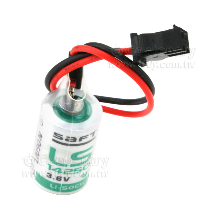 SAFT 1/2AA 鋰電池  1.20Ah 3.6V 插頭 - 120190 產品圖片