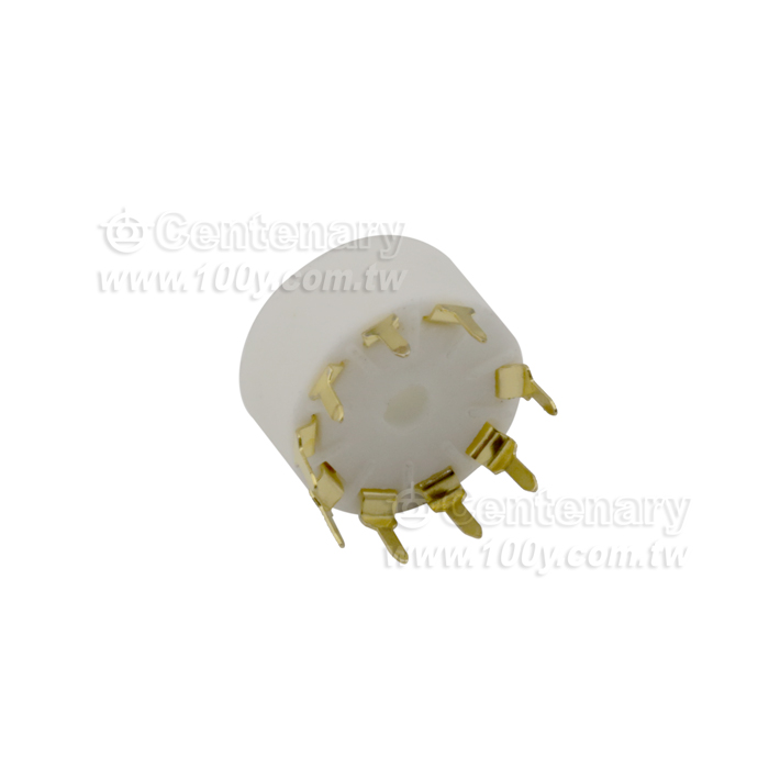 小9腳電子管座陶瓷鍍金膽座PCB插座  - 125431 產品圖片